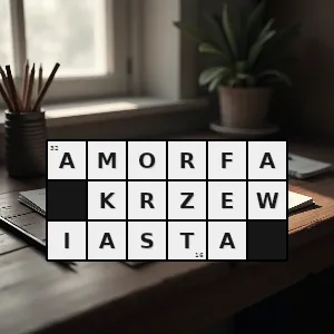 Rozwiązanie krzyżówki: gatunek krzewu z rodziny bobowatych - amorfa krzewiasta | hasła, synonimy i podpowiedzi Hasło krzyżówkowe gatunek krzewu z rodziny bobowatych - amorfa krzewiasta – rozwiązanie, synonimy, podpowiedzi i definicje krzyżówkowe